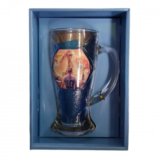 K Lifestyle | AFA Argentine Drinking Glass | Messi 10