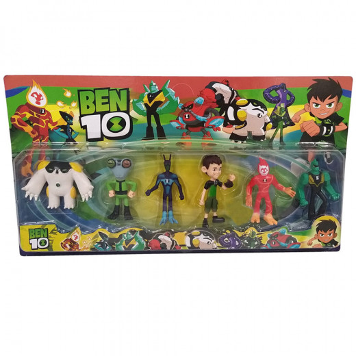 K Toys | Character Design Figure | BEN 10 | 6 pcs