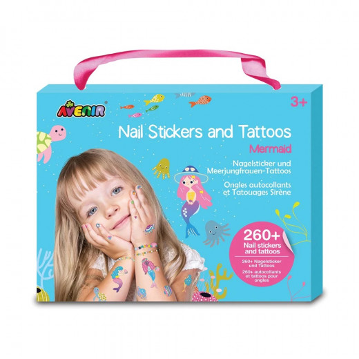 AVENIR - Nail Stickers and Tattoos - Mermaid