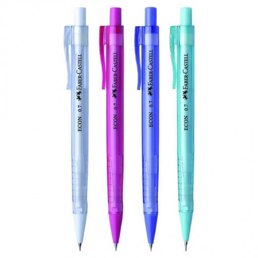 فابر كاستل - قلم رصاص ميكانيكي آيس باريل 0.7 - 4 ألوان - قطعة واحدة - لون عشوائي