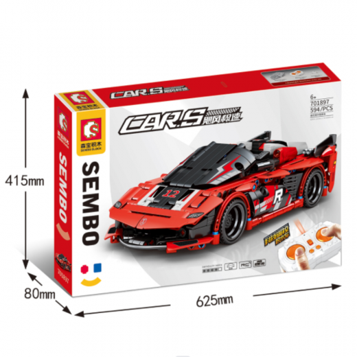 Sembo Block | Remote Control Vehicle Building blocks 594 pcs