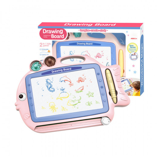 K Toys | Pink Fish Magic Drawing Board