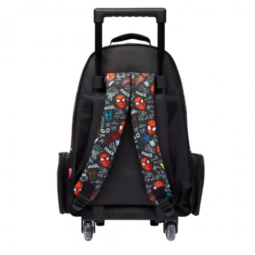 Smiggle | Spider-Man Backpack Trolley With Light Up Wheels