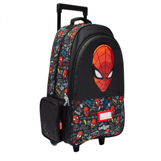 Smiggle | Spider-Man Backpack Trolley With Light Up Wheels