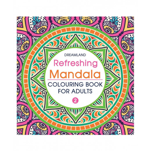 Dreamland refreshing mandala coloring book for adults