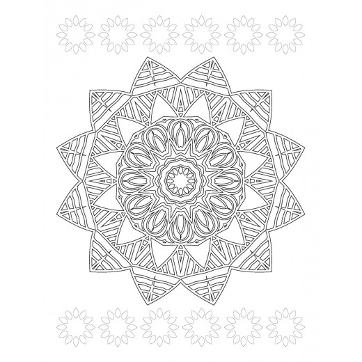 Dreamland mandala coloring book for kids