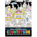 Dreamland countryside coloring book for adults