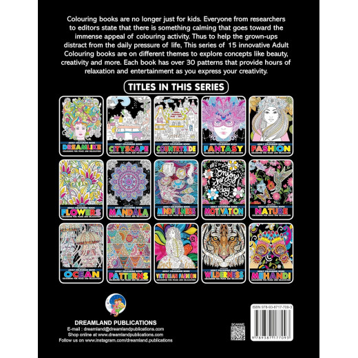 Dreamland Dreamlike Coloring Book for Adults