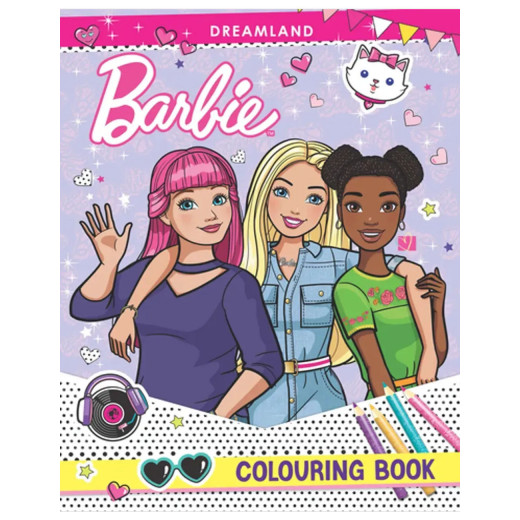 Dreamland Barbie Coloring Book