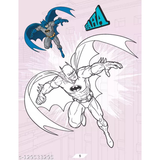 Dreamland Batman Copy Coloring Book