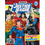 Dreamland | Justice League Stickers Activity And Coloring Book | A Drawing & Activity Book For Kids