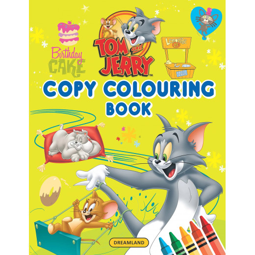 Dreamland Tom and Jerry Copy Coloring Book