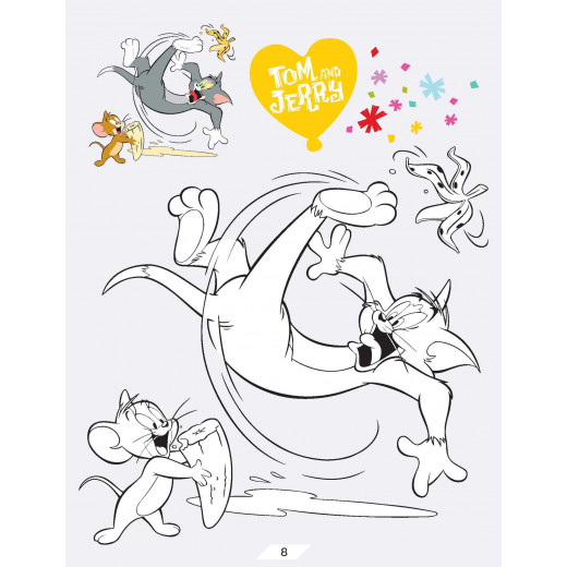 Dreamland Tom and Jerry Copy Coloring Book