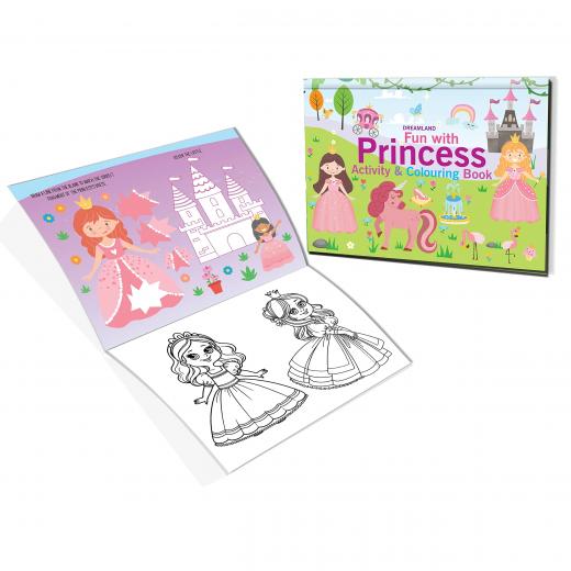 Dreamland | Fun With Princess | An Activity & Coloring Book For Kids