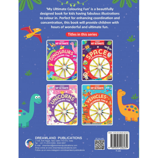 Dreamland | My Ultimate Dinosaur Coloring Fun Book