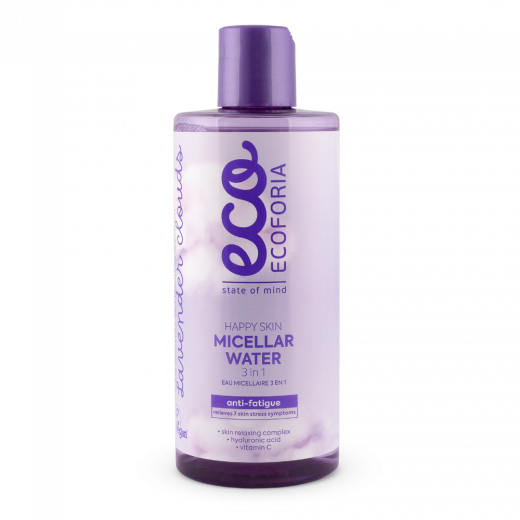 Ecoforia - Lavender Clouds Happy Skin Micellar Water 3 In 1 300 ml