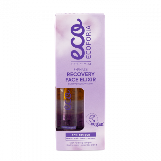 Ecoforia - Lavender Clouds 3-Phase Recovery Face Elixir 30 ml