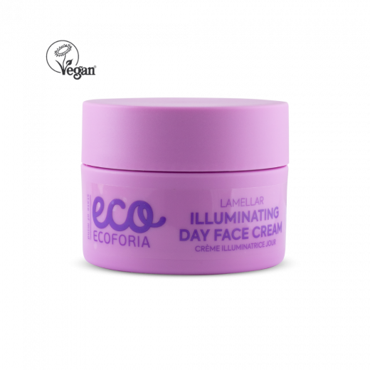 Ecoforia - Lavender Clouds Lamellar Illuminating Day Face Cream 50 ml