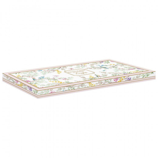 Easy Life Birds Melody Serving Plate in Box - Multicolored 35x15cm