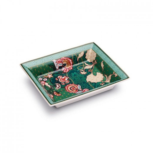 Easy Life Chintz Ashtray Green19.5x15.5cm