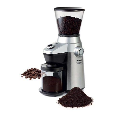 مطحنة قهوة من Ariete Grinder Pro - فضي