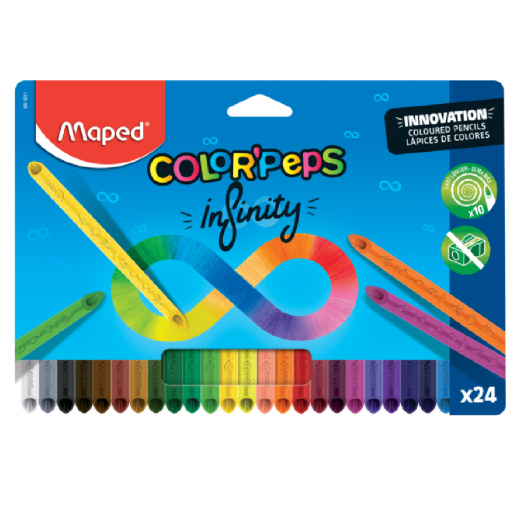 Maped Pencils Colorpeps Infinity X24