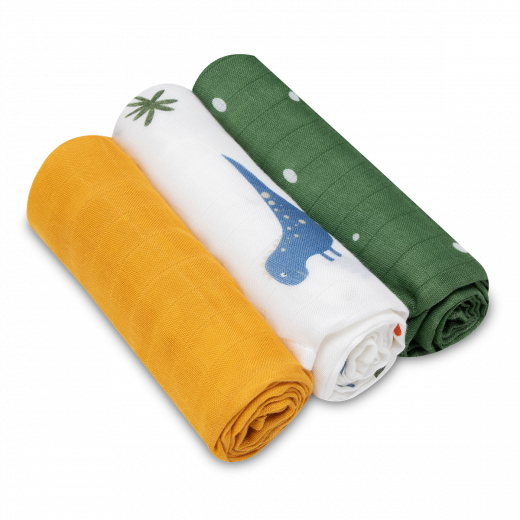 Lionelo Swaddle Bamboo  Box Dino