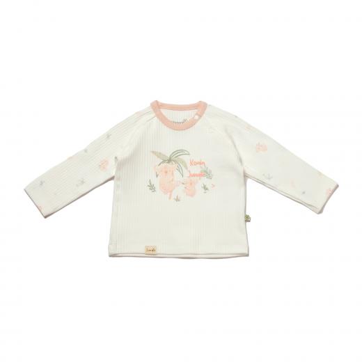 BiOrganic Koala Jungle Sweat Pink (12-18 Months)