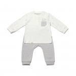 BiOrganic Koala Jungle Sweatshi̇rt and Trousers Grey (6-9 Months)