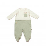 BiOrganic Koala Jungle Romper Mint (0-3 Months)