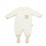 BiOrganic Koala Jungle Romper With Feet Mint (6-9 Months)