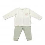 BiOrganic Koala Jungle Pyjamas Set Mint (18-24 Months)