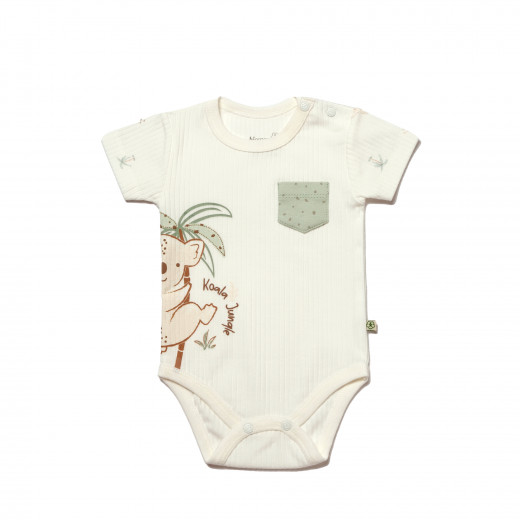 BiOrganic Koala Jungle Body Short Sleeve Mint (2 Years)