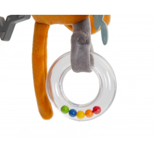 Babyjem Fox Stroller Toy Gray