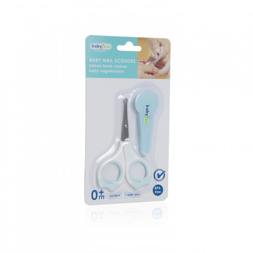 Babyjem Baby Nail Scissors / Blue