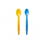 Babyjem Baby Food Spoon 2 Pcs/Blue-Yellow