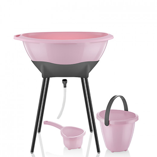 Babyjem Elegant Bath Tub Set / Pink