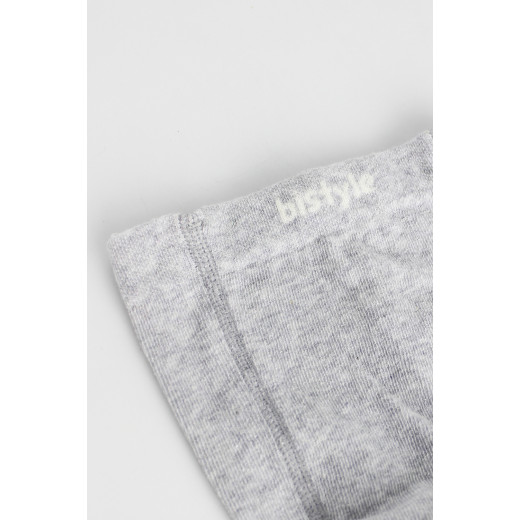 Bistyle Combed Cotton Single Tight (24-36 m) Grey