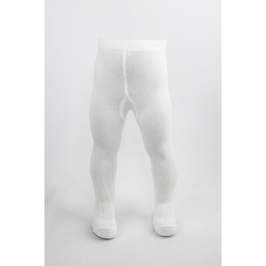 Bistyle Combed Cotton Single Tight (6-12 m) White