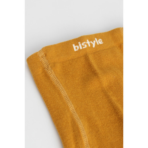 Bistyle Combed Cotton Single Tight (0-6 m) Orange