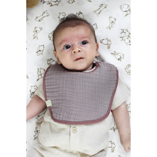 Bistyle Organic Muslin Bib (0-24 m) Light