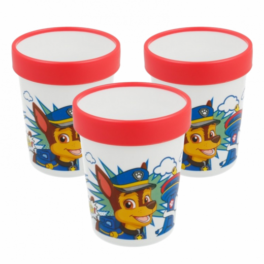 Stor Non Slip Bicolor Premium Tumbler 250 Ml Paw Patrol Comic 3pcs Bundle