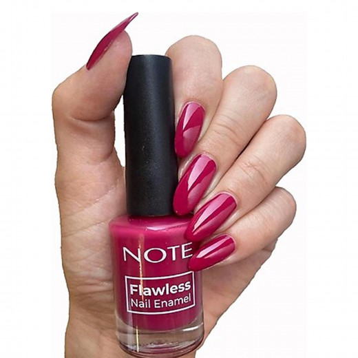 Note cosmetique Flawless Nail Enamel- 89 Cashmere Red