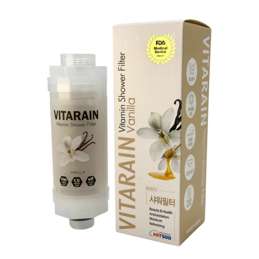 Vitarain Korean Vitamin Shower Filter, vanilla