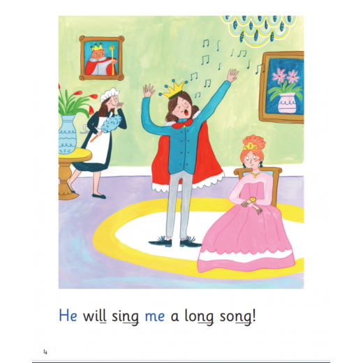 The King and the Ring: My Letters and Sounds Phase Three Phonics Reader