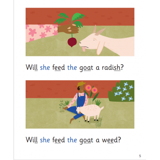 The Pet Goat: My Letters and Sounds Phase Three Phonics Reader