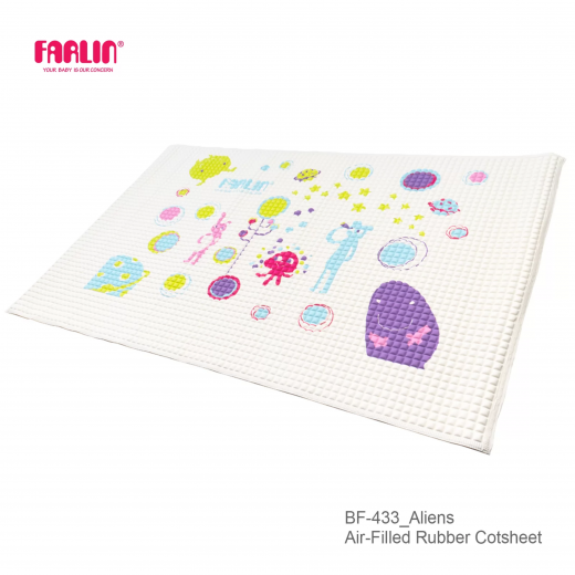 Farlin Air-Filled Rubber Cot sheet