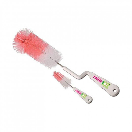 Farlin Bottle and Nipple Brush, Different Colors - Pink