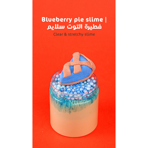 MamaSima Blueberry Pie  Themed Slime