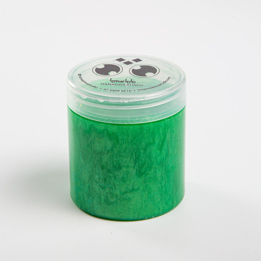 MamaSima Green Metallic Slime